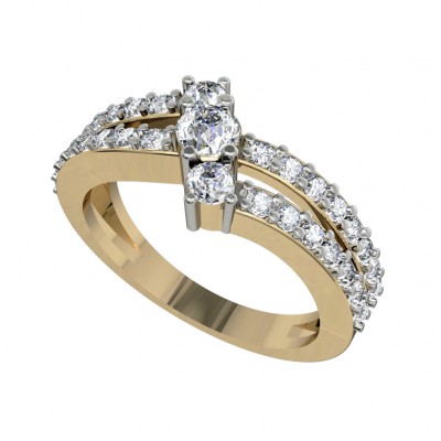 Appealing Diamond Solitaire ring